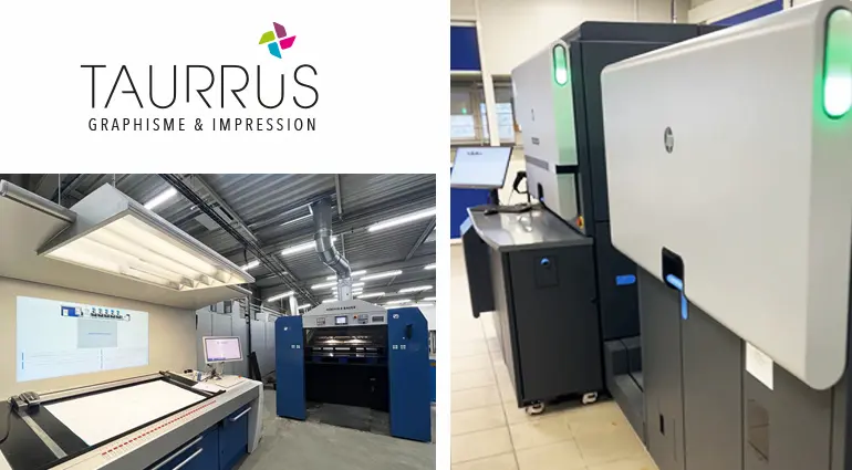 Acquisition Imprimerie Taurrus et investissements machine